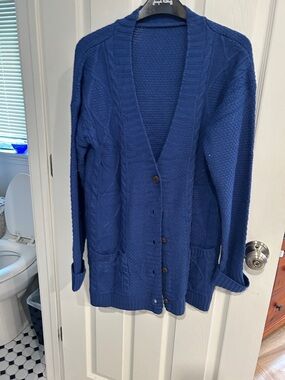Cobalt blue sweater never worn
